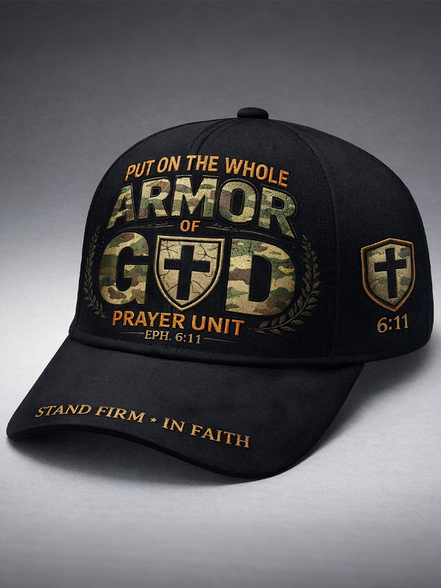 Armor Of God Baseball Cap Prayer Unit Eph 6 11 Faith Hat Gift for Him