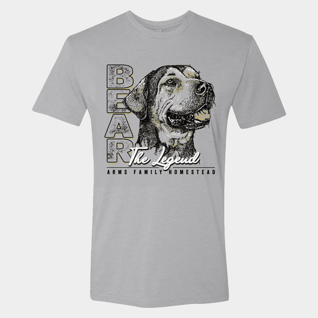 Arms Family Homestead Merch Bear The Legend T-Shirt Gift Ideas For Dad