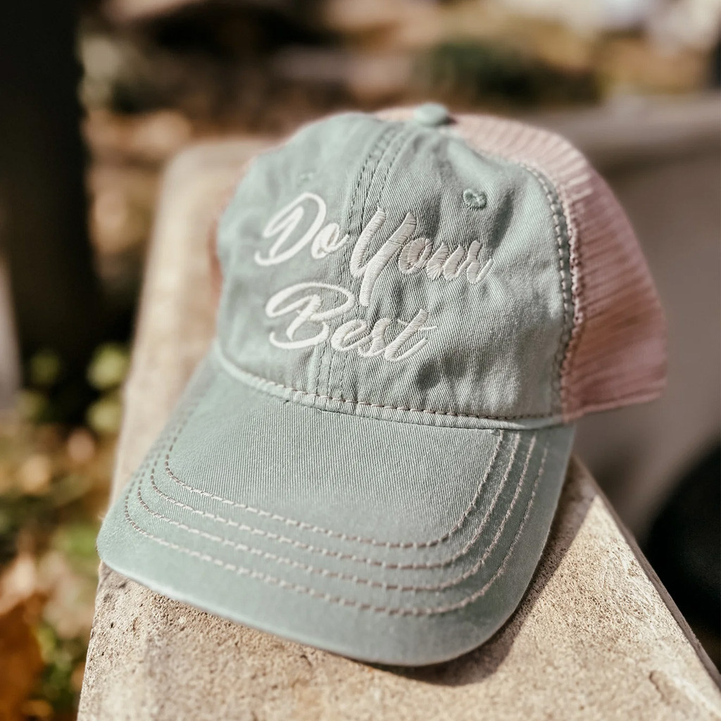 Arms Family Homestead Merch Do Your Best Embroidered Trucker Hat Birthday Gift For Dad Arms Family Homestead Merch Do Your Best Embroidered Trucker Hat Birthday Gift For Dad