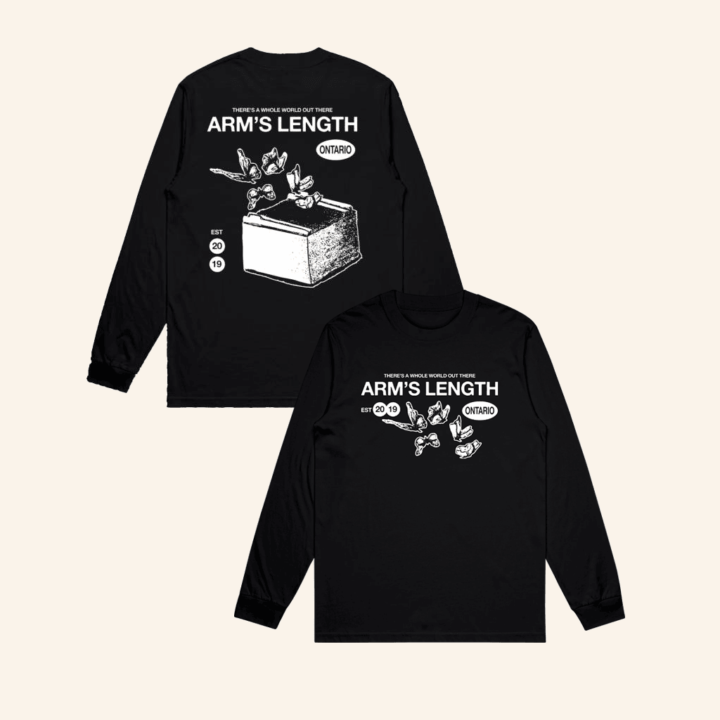 Arm's Length Merch Butterfly Long Sleeve Shirt Gifts For Him
