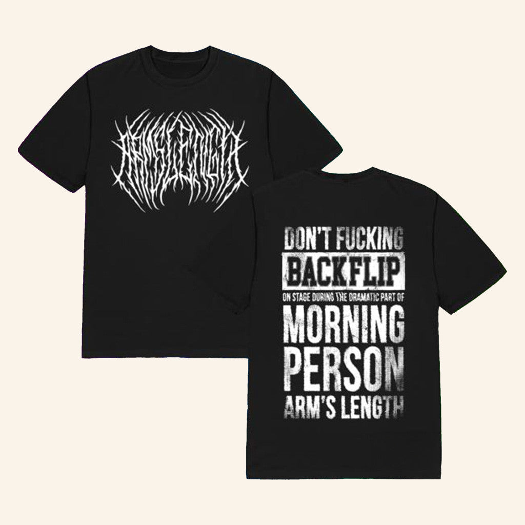 Arm's Length Merch Don't Flipping Backflip Shirt Good Gifts For Boyfriend Arm's Length Merch Don't Flipping Backflip Shirt Good Gifts For Boyfriend