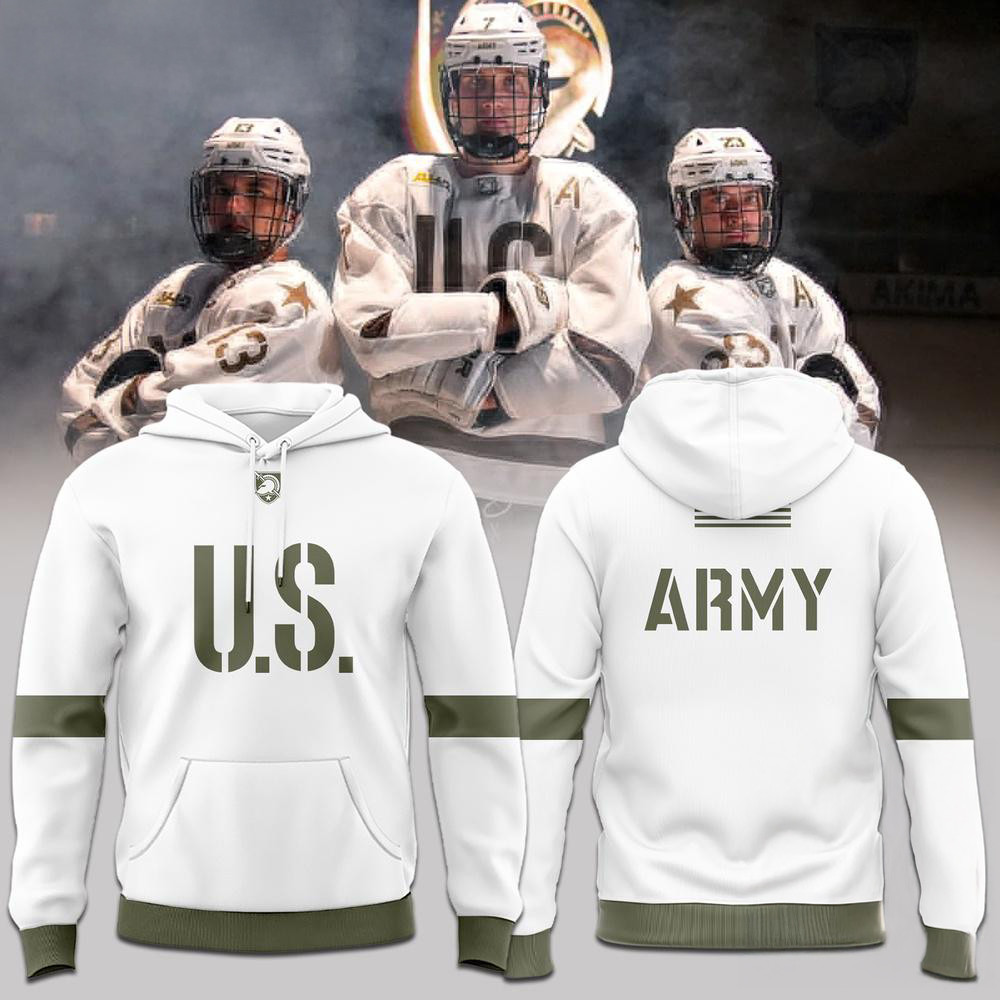 Army Black Knights Special Edition White Alternate Replica Hoodie Football Fan Gift Ideas