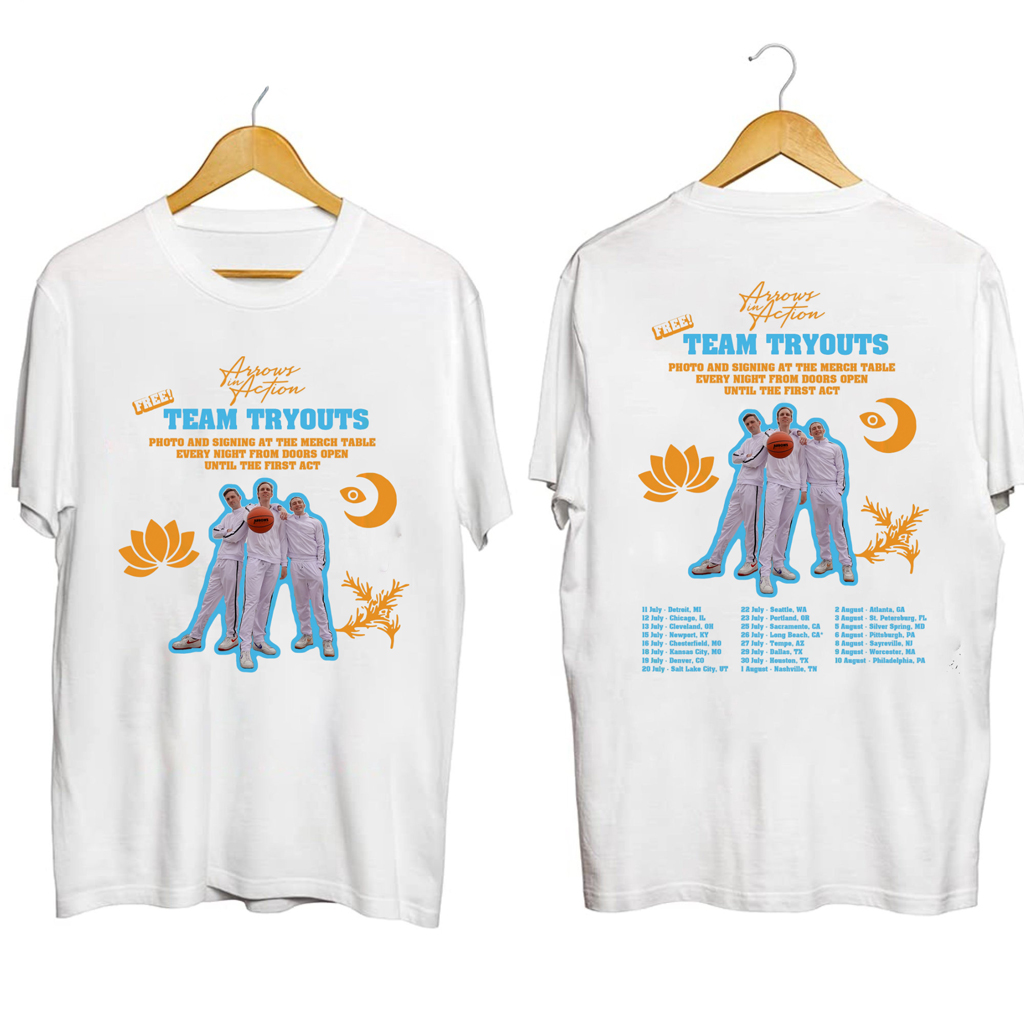 Arrows In Action Tour 2025 Shirt Arrows In Action Merch Best Gifts For Music Lovers