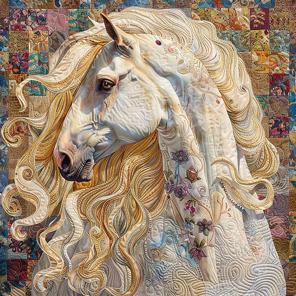Art Horse Quilt Blanket Best Blankets Christmas Gifts For Couples