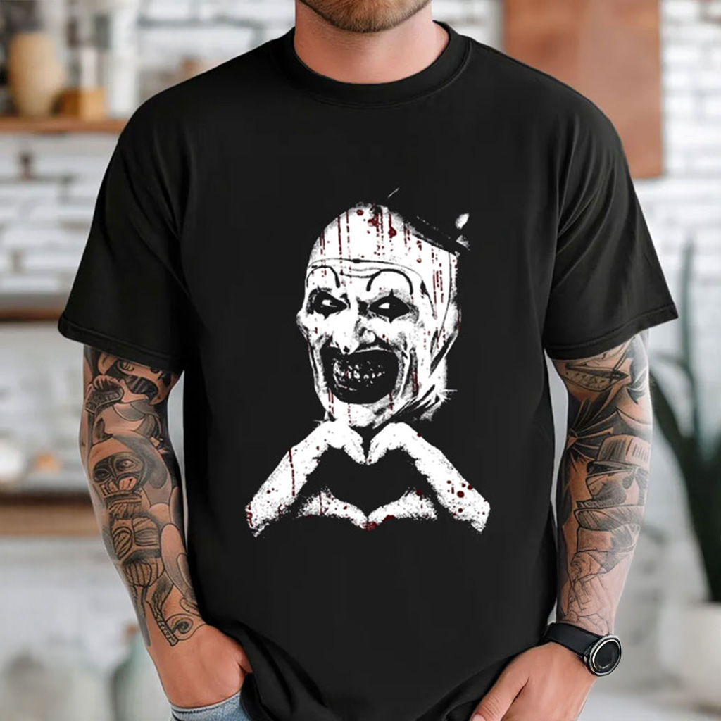 Art The Clown Terrifier Halloween Horror Character Shirt Gifts For Brother