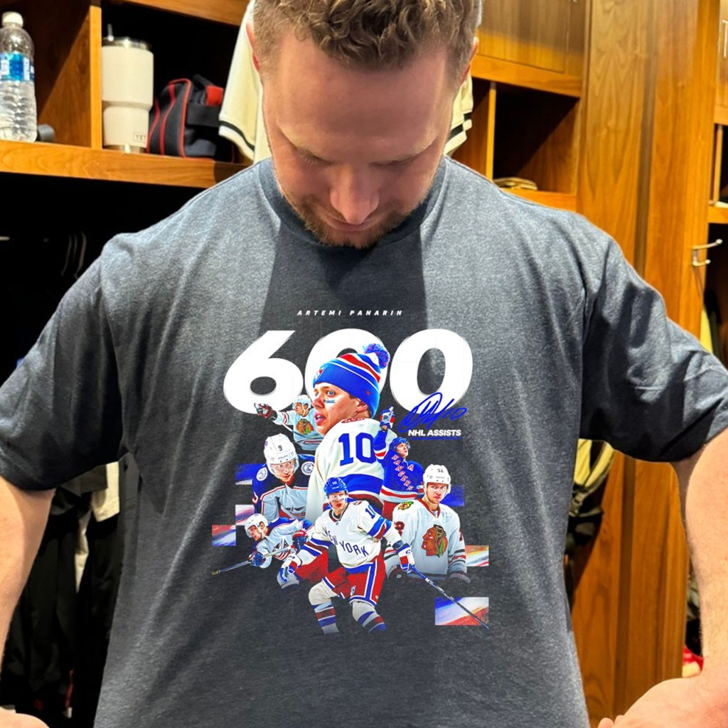 Artemi Panarin On Nhl Assist No 600 Signature Shirt Gift Ideas For Hockey Lovers
