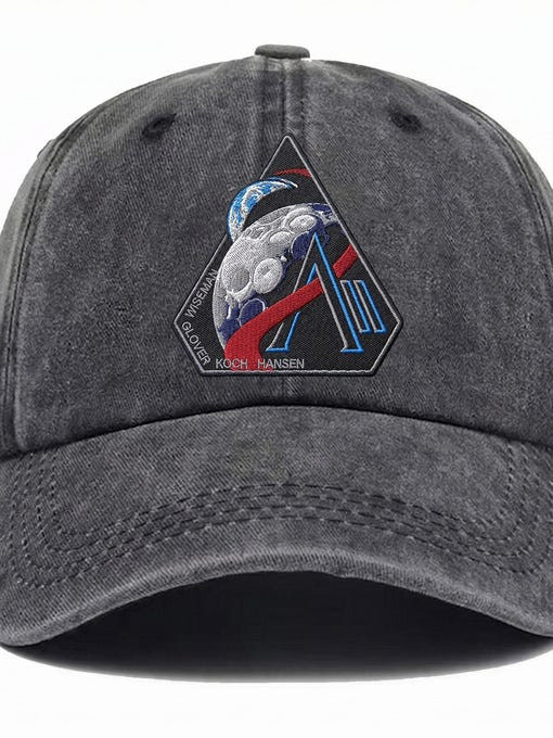 Artemis 2 Moon Landing Mission Vintage Hat Artemis 2 Mission Baseball Cap Gift For Father