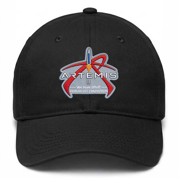 Artemis II 2026 Baseball Cap We Have Liftoff Clothes Science Teacher Gift
