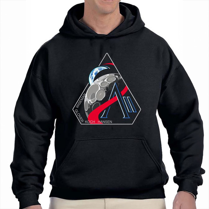 Artemis II 2026 Hoodie Moon And Earth Merch Gift For Universe Explorer