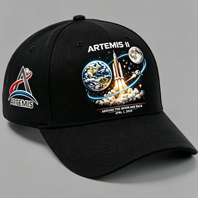 Artemis II 2026 Rocket Launch Hat Artemis 2 Mission Baseball Cap Gift For Friends