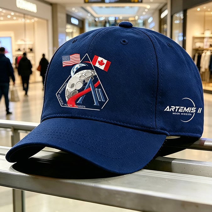 Artemis II 2026 Rocket Launch Hat Modern NASA Graphic Baseball Cap Present For Him