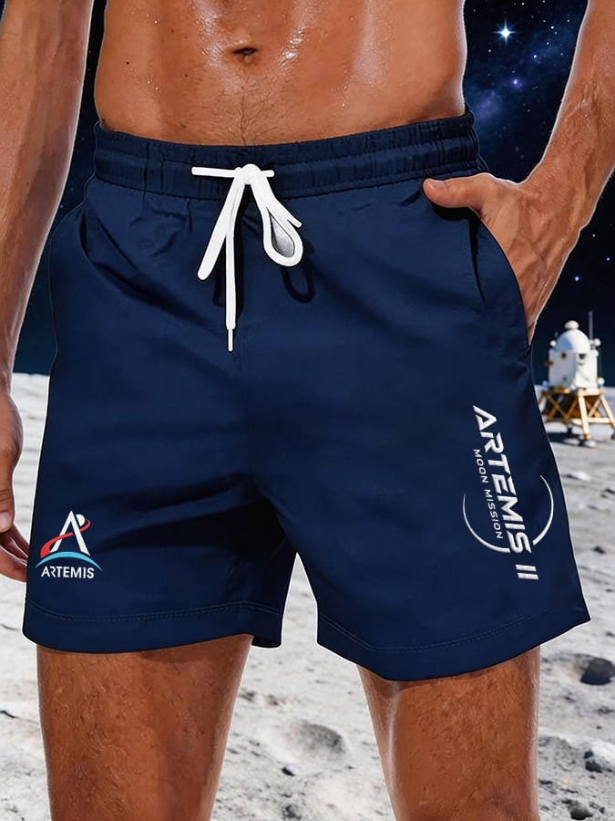 Artemis Ii 2026 Rocket Launch Shorts NASA Moon Landing 2026 Merch Good Gift For Husband