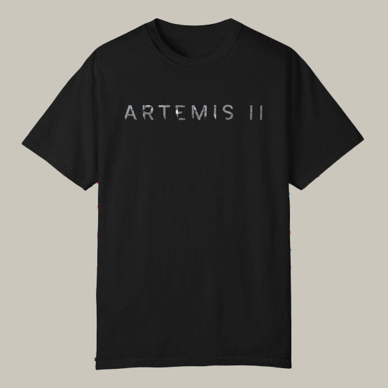 Artemis II 2026 T-Shirt Space Exploration Mission Clothing Science Teacher Gift