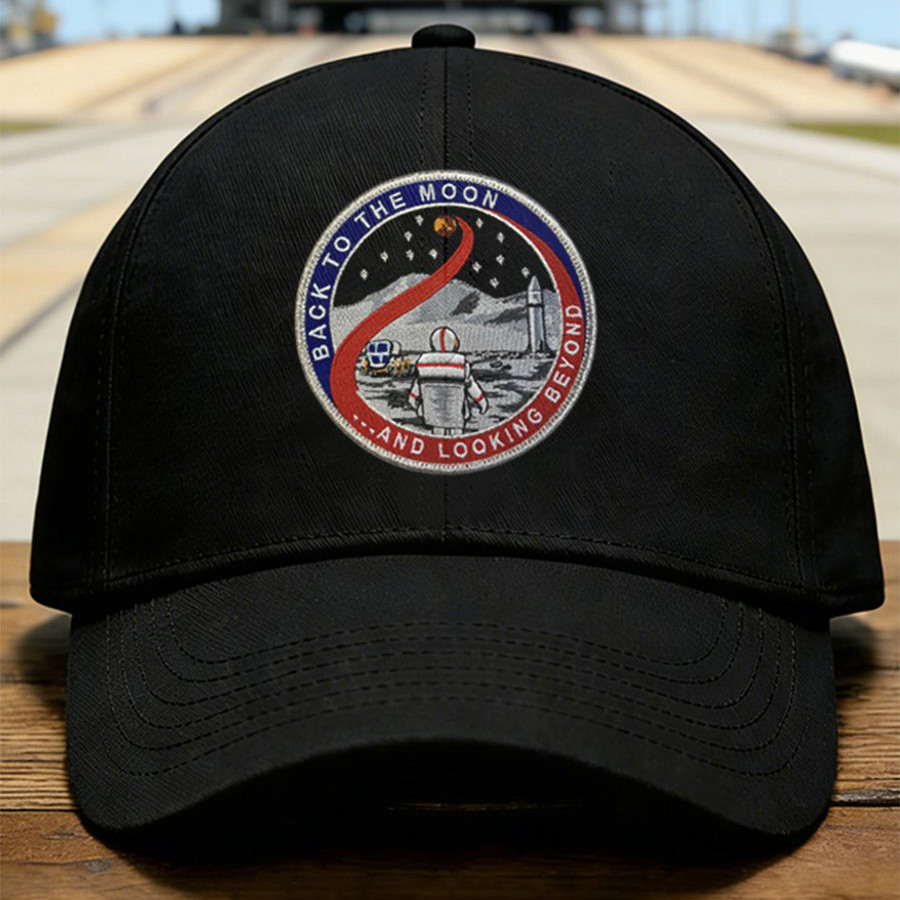 Artemis II Back To The Moon Hat First Lunar Flyby 2026 Baseball Cap Present For Astrophiles