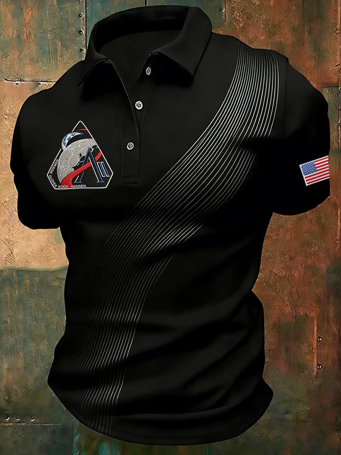 Artemis II Flight Polo Shirt NASA 2026 Crewed Moon Mission Apparel Apparel Space Fan Gift
