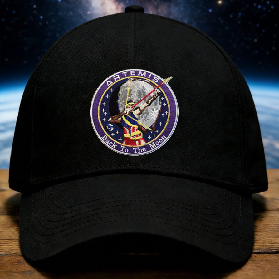 Artemis II Logo Graphic Hat Artemis 2 Mission Merch Best Present For Astrophiles