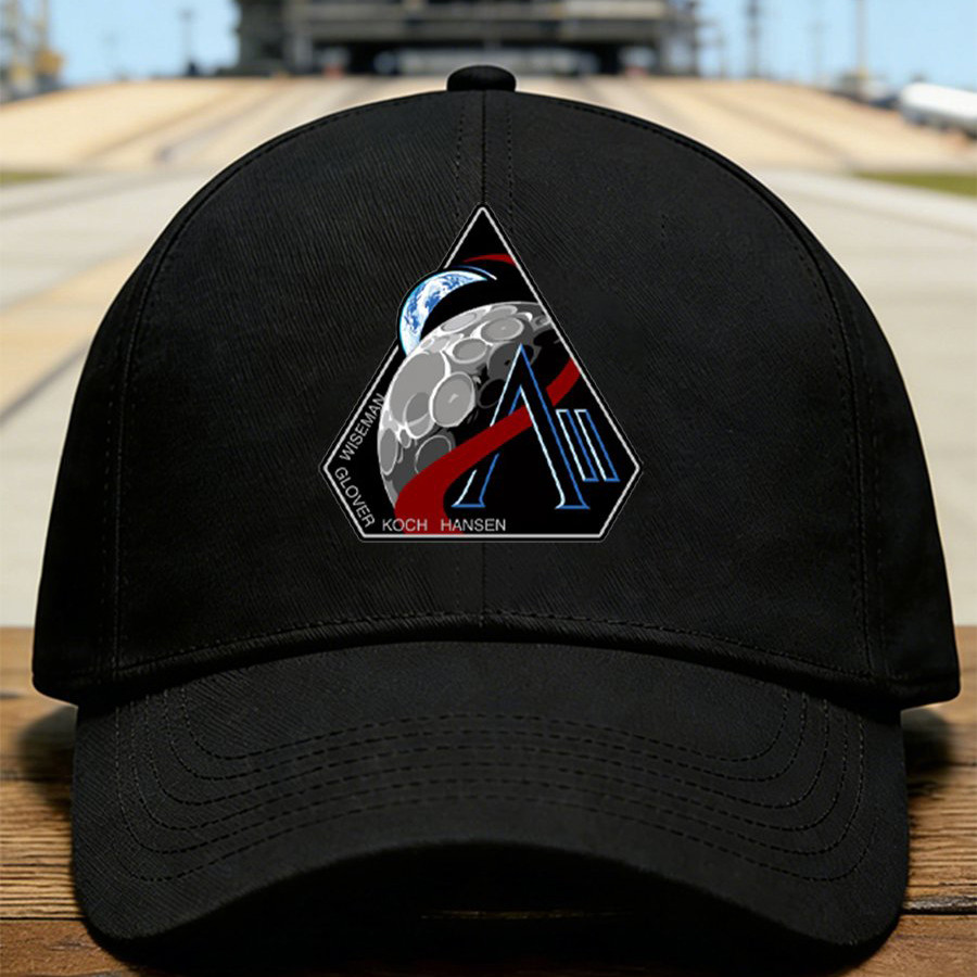 Artemis II Mission Logo Design Hat NASA Moon Mission 2026 Baseball Cap Great Gift Ideas