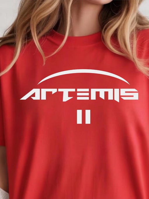 Artemis II Mission T-Shirt Artemis Generation Clothes Gift For NASA Enthusiast