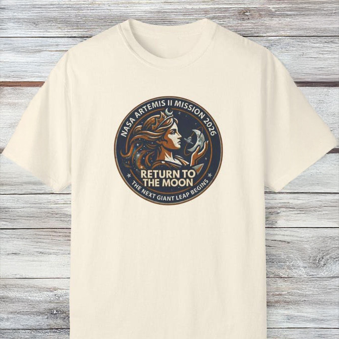 Artemis II Mission T-Shirt Next Giant Leap Begins Merch Gift For Galaxy Dreamer