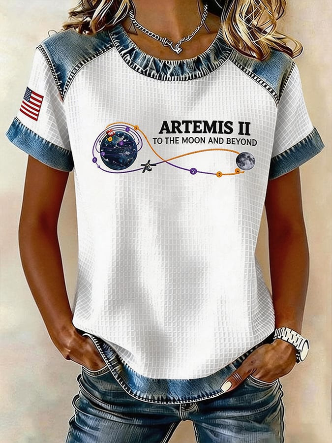 Artemis II Mission To The Moon And Back T-Shirt NASA Moon Mission 2026 Shirt