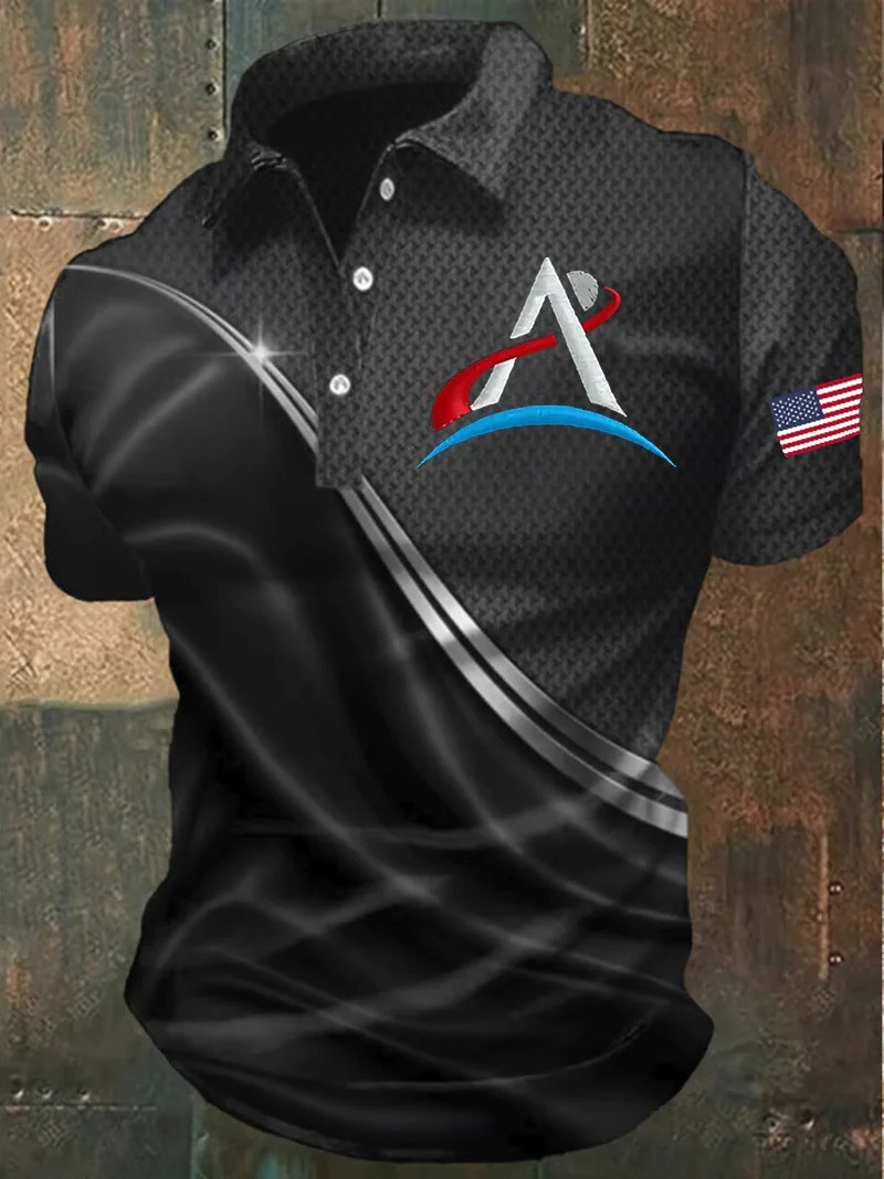 Artemis II NASA 2026 Polo Shirt Space Mission Moon Program Clothing Gift For Men