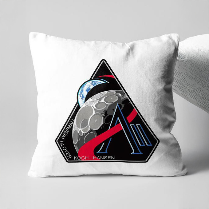 Artemis II NASA Mission Pillow Moon Earth Mission Clothes Gift For Space Lover