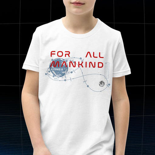 Artemis II NASA Mission T-Shirt Journey Beyond Merchandise Explorer Gift