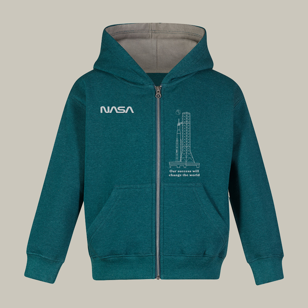 Artemis II Space Mission 2026 Zip Hoodie First Lunar Flyby 2026 Apparel Present For Husband