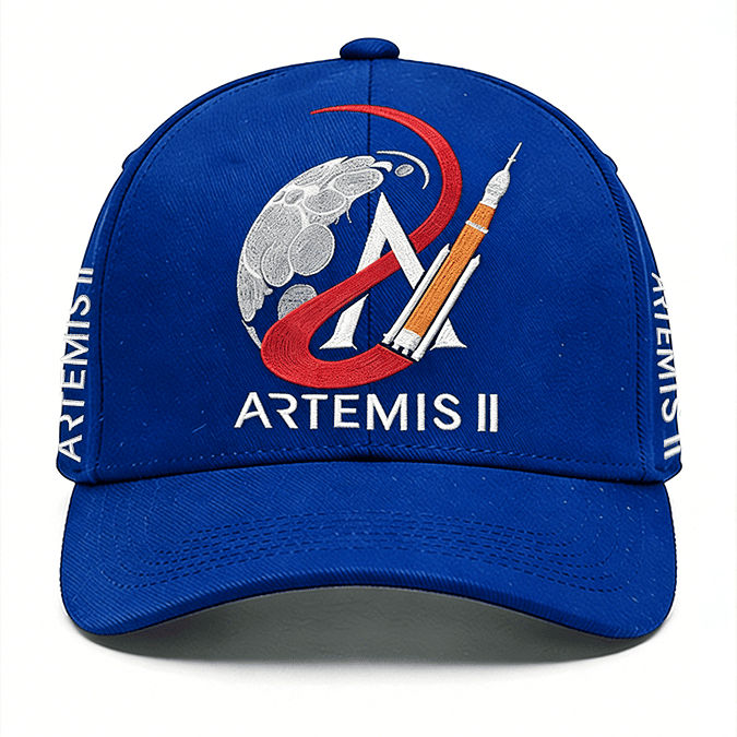 Artemis II Space Mission Classic Hat NASA Moon Mission 2026 Baseball Cap Astronomy Gift