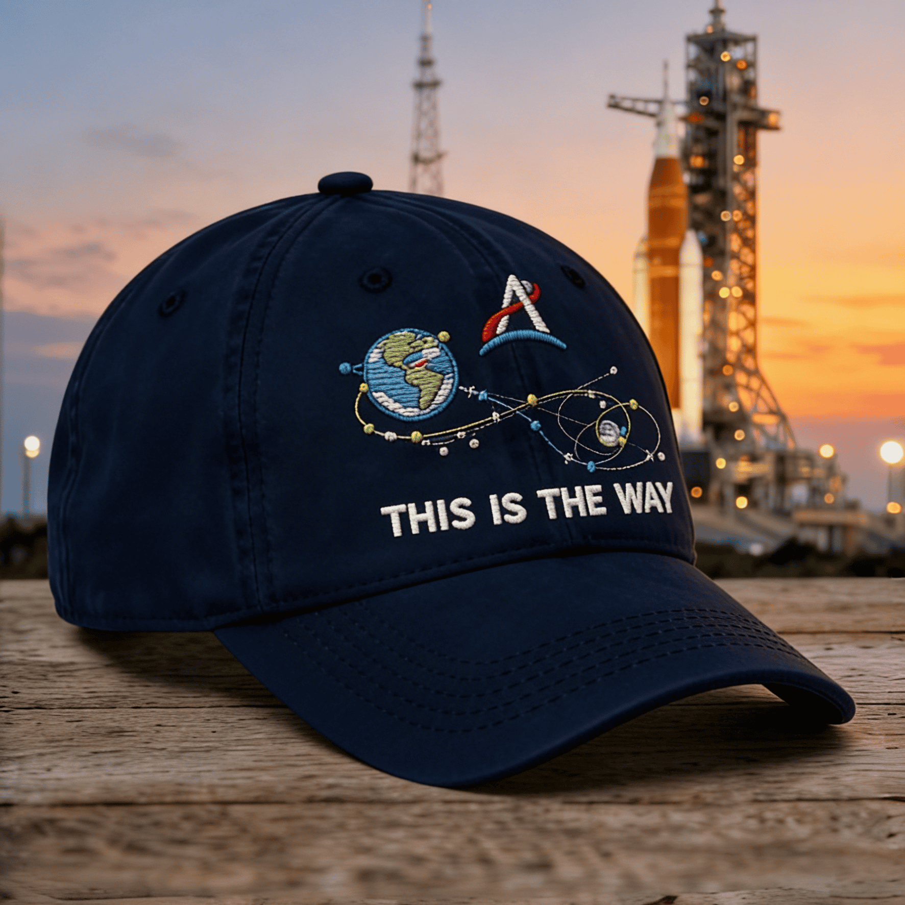 Artemis II Space Mission Hat NASA Moon Mission 2026 Baseball Cap Astronomy Gift Idea