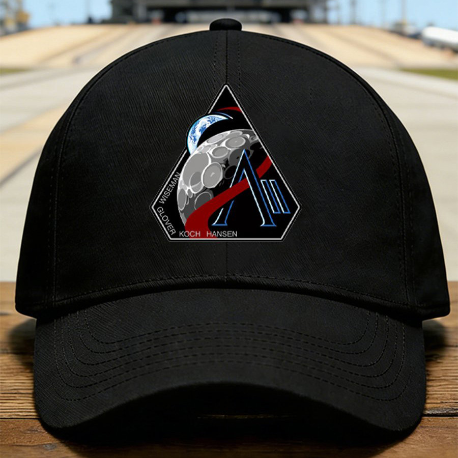Artemis II Space Mission Logo Graphic Hat NASA Moon Mission 2026 Merch Astrophile Gift Idea