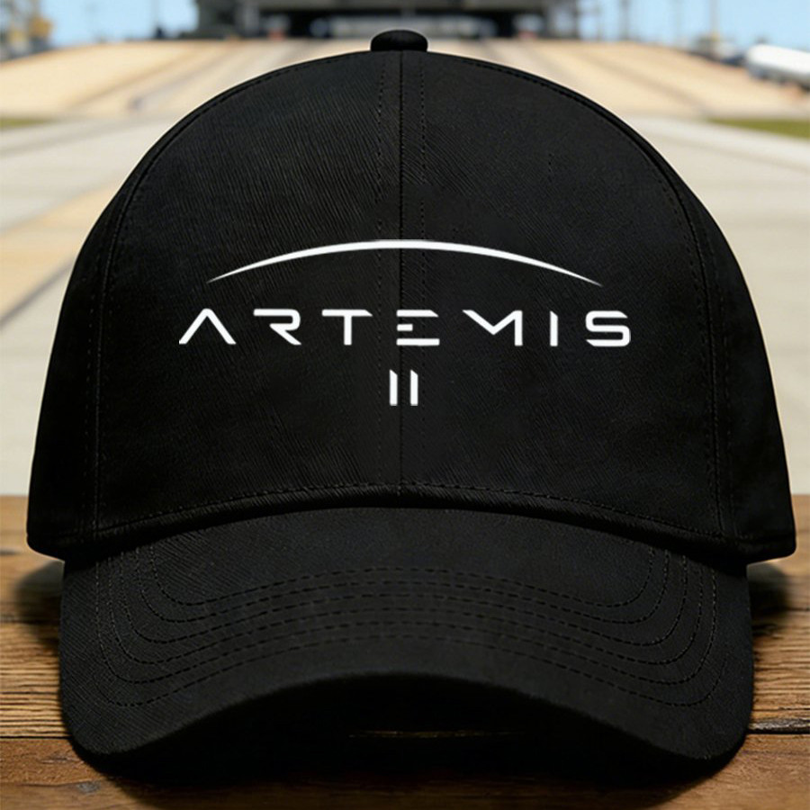Artemis II Space Mission Logo Hat NASA Moon Mission 2026 Merch Great Gift For Astrophiles
