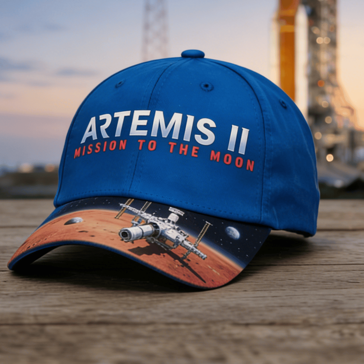 Artemis II Space Mission To The Moon Hat Artemis 2 Mission Baseball Cap Gift For Astrophiles