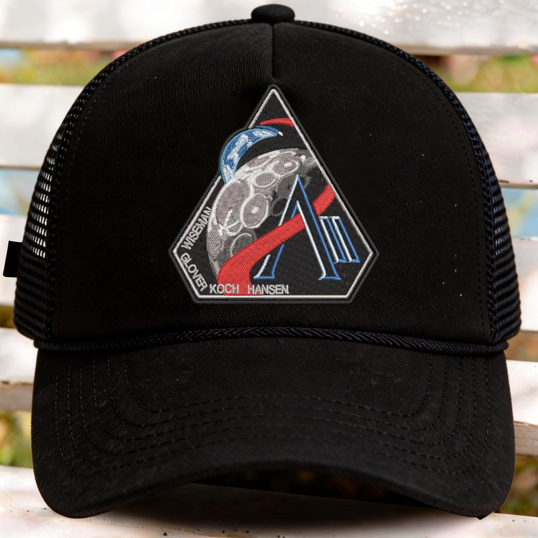 Artemis II Space Mission Trucker Hat NASA Moon Mission 2026 Merch Gift For Astronomy Enthusiasts