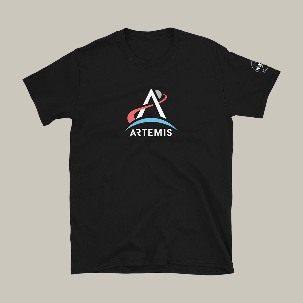 Artemis NSA T-Shirt Modern NASA Graphic Tee Unique Gift For NASA Lovers