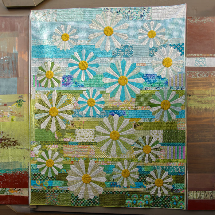 Artisan Flower Quilted Blanket Best Gifts For Flower Lovers