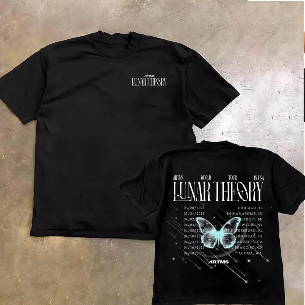 Artms Lunar Theory Shirt ARTMS 2025 World Tour T-Shirt Artms Kpop Shirt Artms Lunar Merch Artms Lunar Theory Shirt ARTMS 2025 World Tour T-Shirt Artms Kpop Shirt Artms Lunar Merch