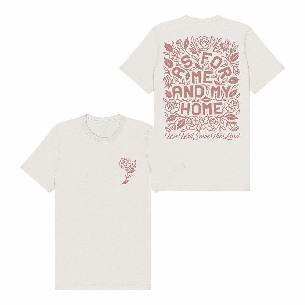 As For Me And My Home Brandon Lake T-Shirt Music Concert Merch Brandon Lake Fans Gift Idea