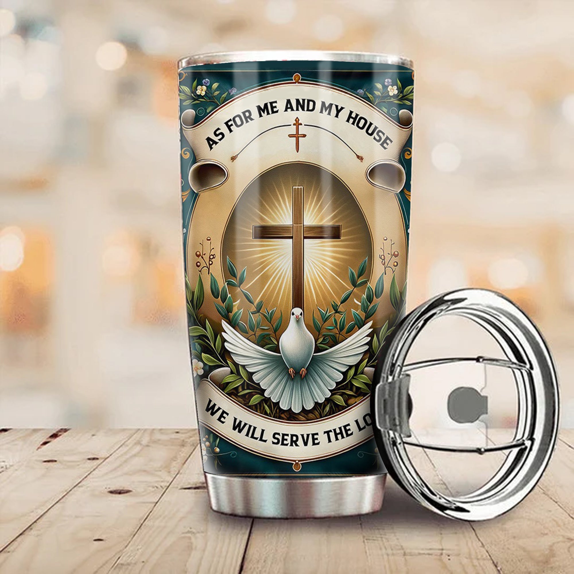 As For Me And My House We Will Serve The Lord Tumbler Christian Tumbler Patriot Merch As For Me And My House We Will Serve The Lord Tumbler Christian Tumbler Patriot Merch