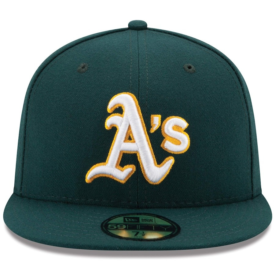 A's Hat New Era Oakland Athletics 59 Fifty Fitted Cap Merch MLB Baseball Fan Gifts Idea