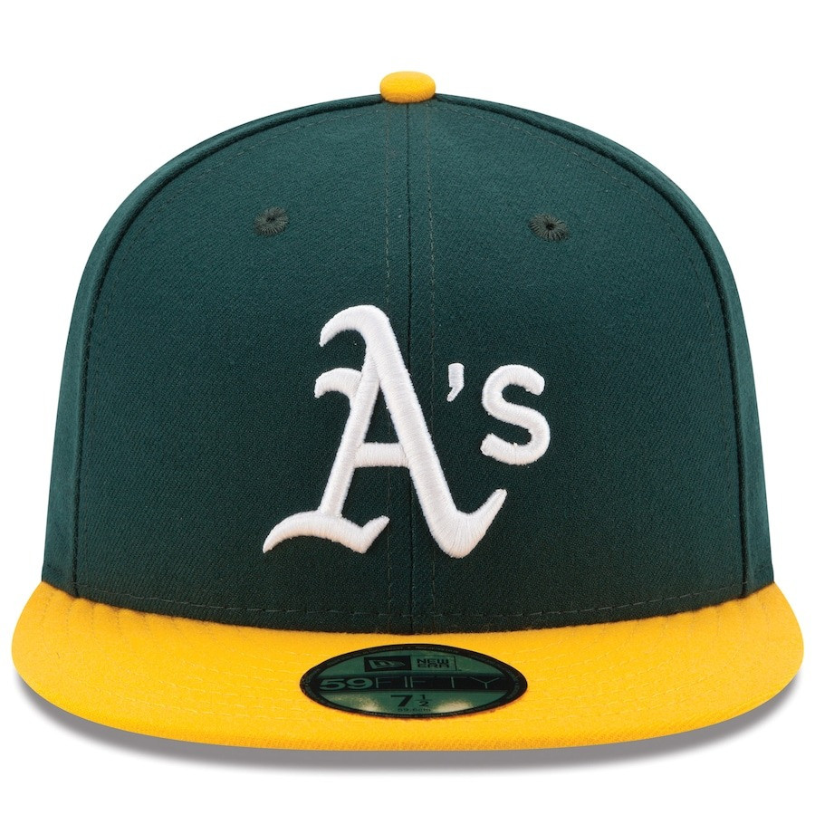 A's Hat New Era Oakland Athletics 59Fifty Fitted Cap Merch MLB Baseball Fan Gifts Gear