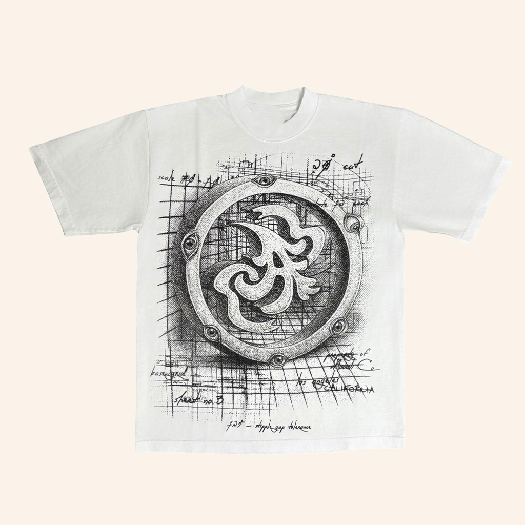 Asaali Merch Blueprint T-Shirt Birthday Presents For Boyfriend