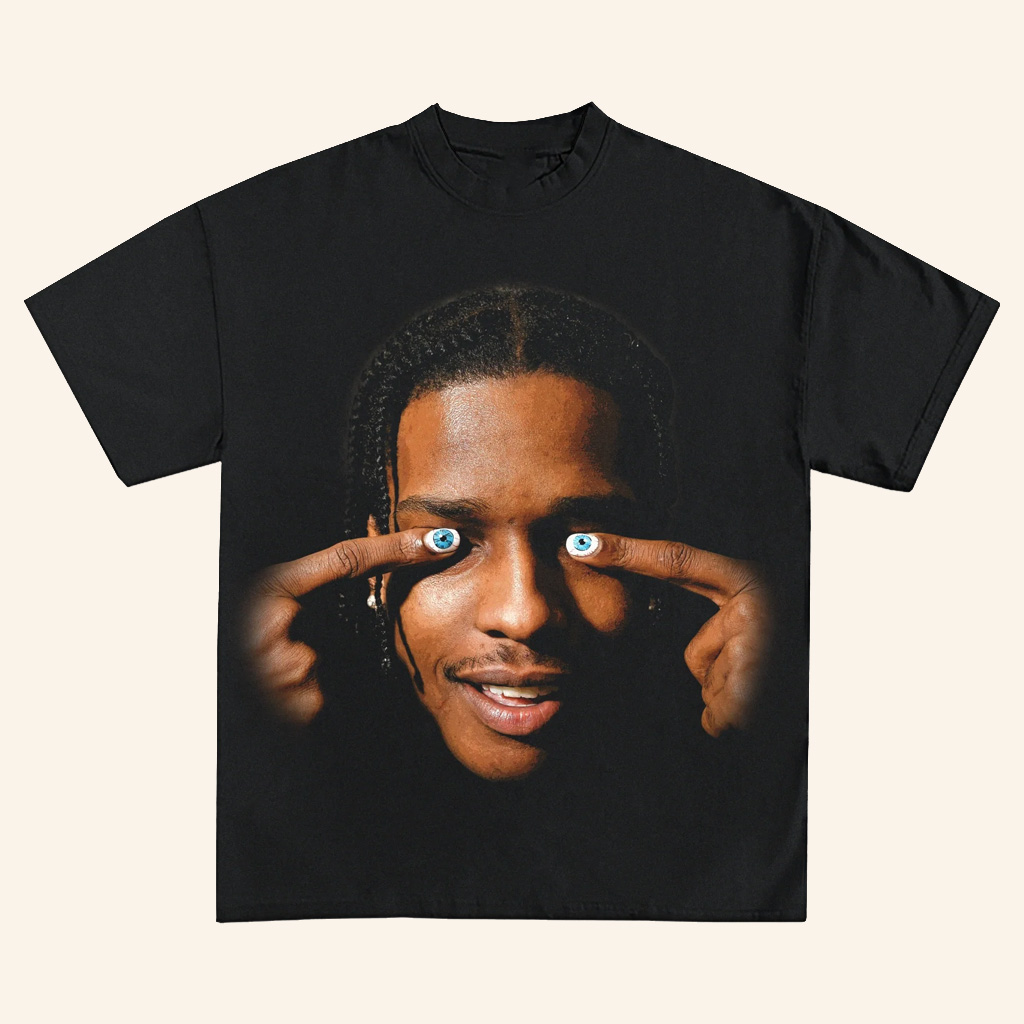ASAP Rocky Merch ASAP Rocky Graphic T-Shirt Best Gifts For Rap Lovers