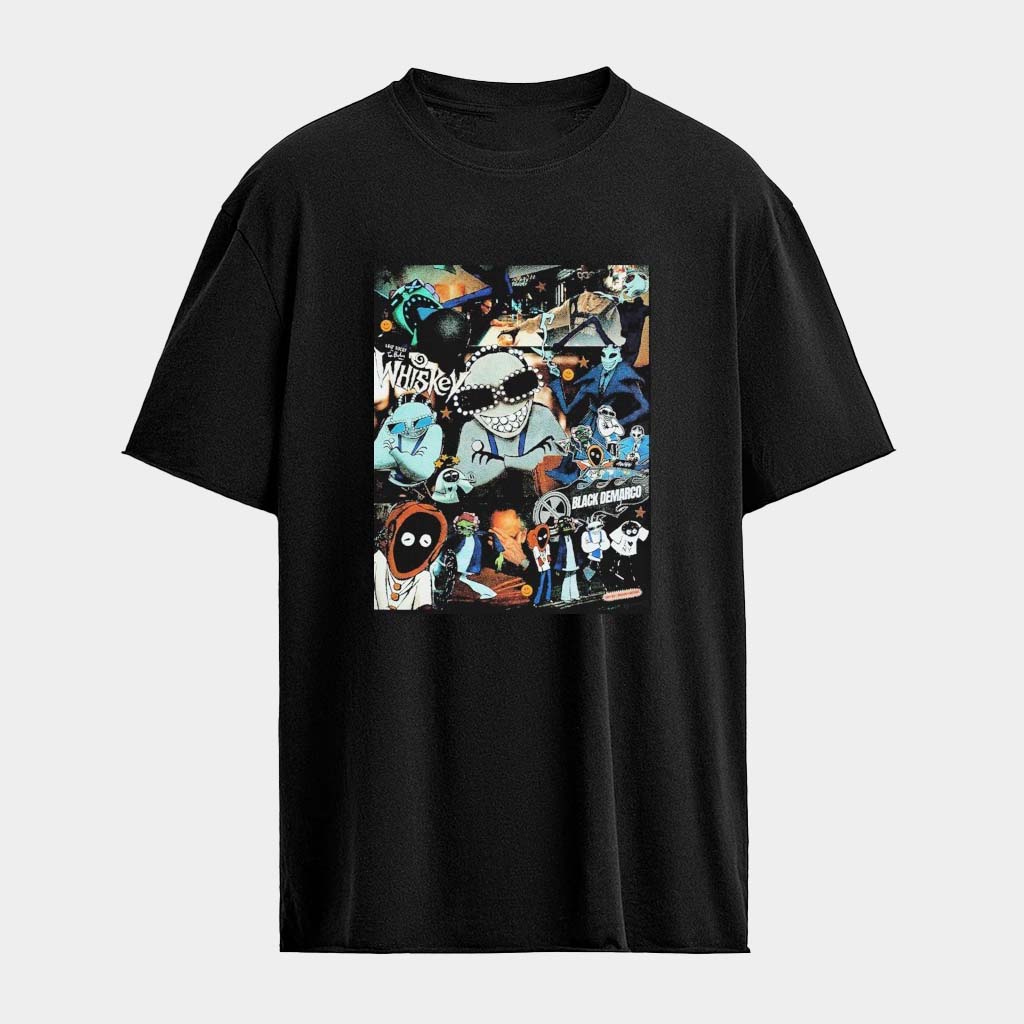 ASAP Rocky Merch Don't Be Dumb Whiskey Demarco T-Shirt Gifts For Rapper Fans