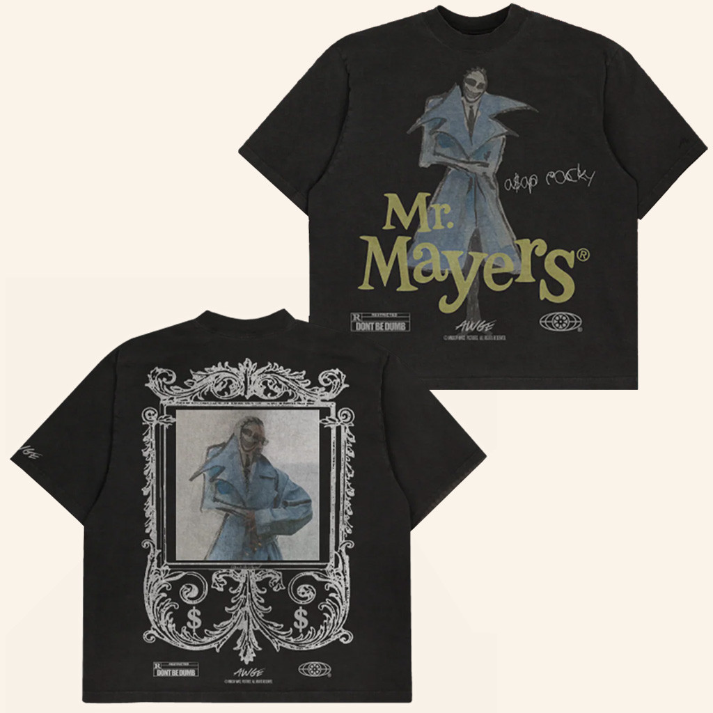 ASAP Rocky Merch Mr Mayers T-Shirt Gift Ideas For Hip Hop Lovers ASAP Rocky Merch Mr Mayers T-Shirt Gift Ideas For Hip Hop Lovers