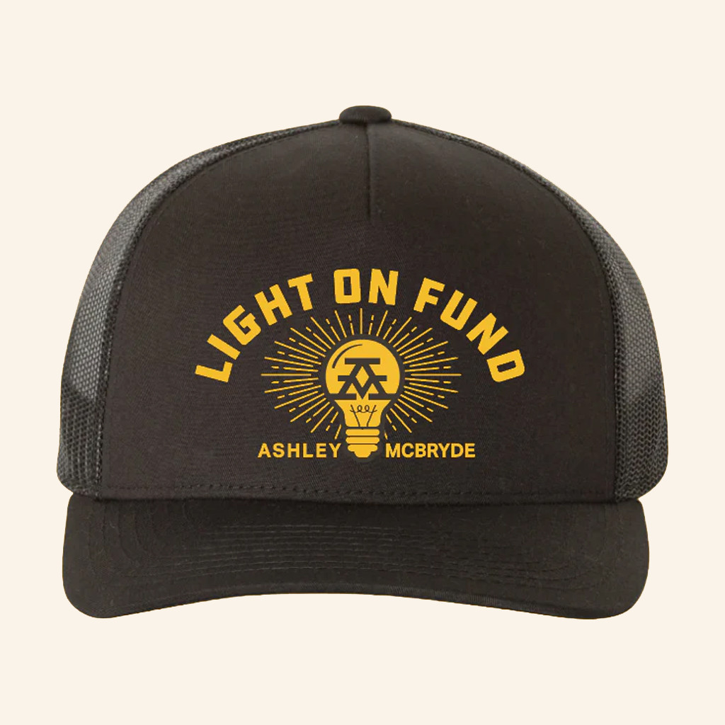 Ashley McBryde Merch Light On Fund Trucker Hat Gifts For Music Lovers