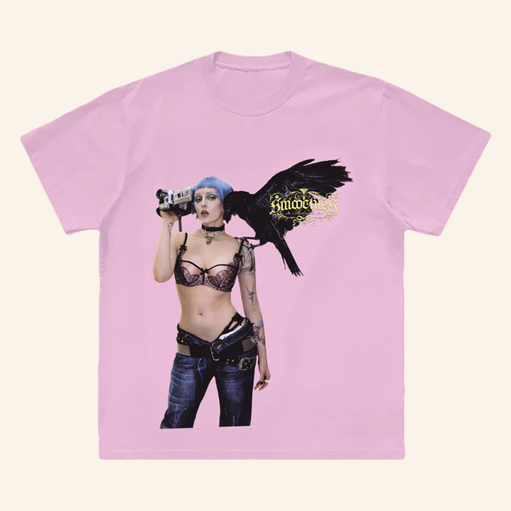 Ashnikko Merch Smoochies Crow T-Shirt Birthday Gift For Friends
