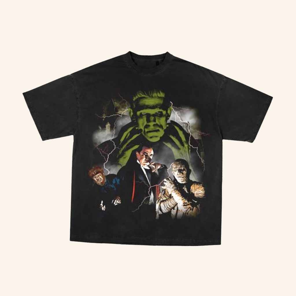 Ashtrotees Merch Monsters T-Shirt Halloween Gift Ideas For Adults Ashtrotees Merch Monsters T-Shirt Halloween Gift Ideas For Adults