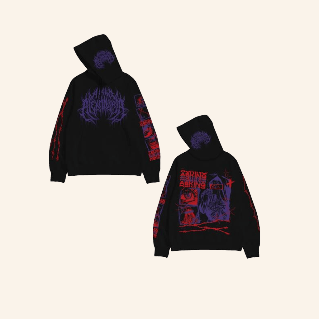Asking Alexandria Merch Black Deathcore Hoodie Gift Ideas For Husband Asking Alexandria Merch Black Deathcore Hoodie Gift Ideas For Husband
