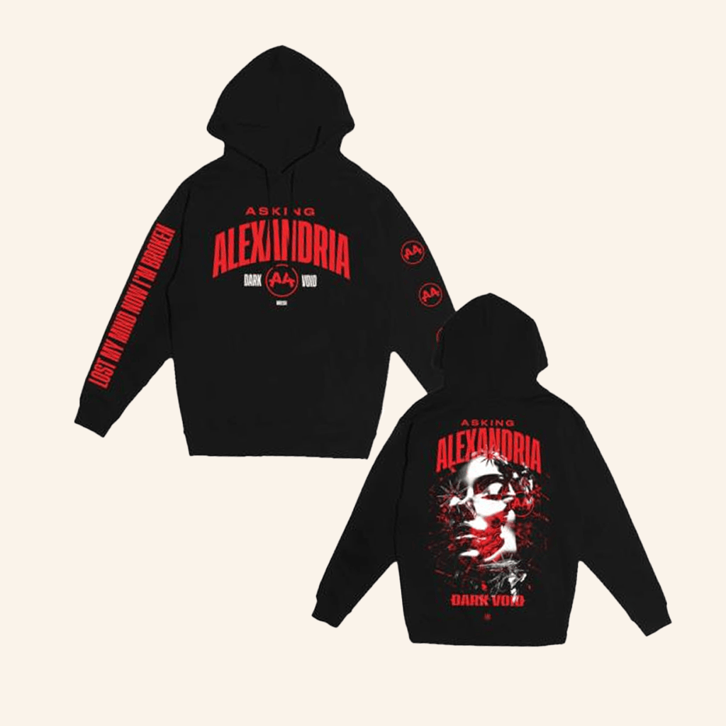 Asking Alexandria Merch Lost My Mind Now I'm Broken Hoodie Gifts For Rock Band Fans Asking Alexandria Merch Lost My Mind Now I'm Broken Hoodie Gifts For Rock Band Fans